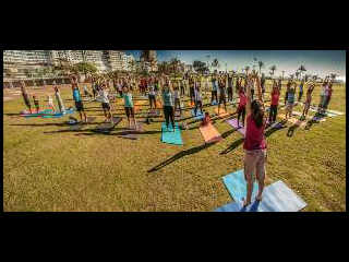 Teaching Yoga Township Yogi fundraiser